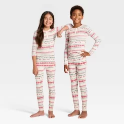 Kids' "Let It Snow" Fair Isle Cozy Knit Long Sleeve Shirt And Pants Holiday Matching Family Pajama Set - Wondershop™ Cream 11 Kids' "Let It Snow" Fair Isle Cozy Knit Long Sleeve Shirt And Pants Holiday Matching Family Pajama Set - Wondershop™ Cream -Christmas Decorations Shop GUEST 008e2cd8 3dd0 40c5 b849 eafd86e901cb