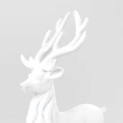 13.5" Christmas Flocked Standing Deer White - Wondershop™ -Christmas Decorations Shop GUEST 0149d031 49e1 476b b4ff 01e35837e8f6