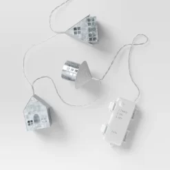 8ct LED Battery Operated Christmas Metal Village Novelty String Lights Warm White With Clear Wire - Wondershop™ 7 8ct LED Battery Operated Christmas Metal Village Novelty String Lights Warm White With Clear Wire - Wondershop™ -Christmas Decorations Shop GUEST 0183e41b e528 4302 88d4 f89fe87f2c54