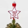 14.5" 21ct LED Light Santa Stop Here Christmas Tree Topper Red - Wondershop™ -Christmas Decorations Shop GUEST 01fccef7 3786 469f 9ae4 a458f3c4f8b9