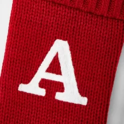 Knit Monogram Christmas Stocking Red - Wondershop™ -Christmas Decorations Shop GUEST 0adab70c 570d 4714 b706 361b9b02e075