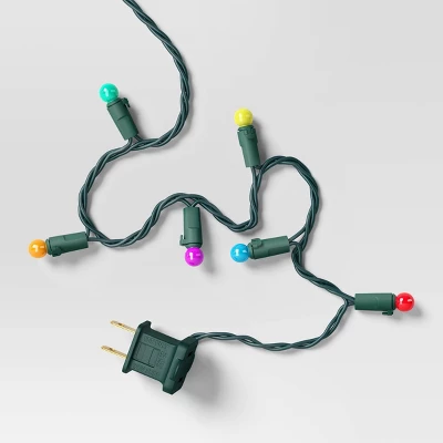 100ct LED Mini Sphere Christmas Orb And Globe String Lights With Green Wire - Wondershop™ 5 100ct LED Mini Sphere Christmas Orb And Globe String Lights With Green Wire - Wondershop™ - Image 3