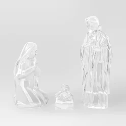 6pc Acrylic Christmas Nativity Scene Figurine Set - Wondershop™ -Christmas Decorations Shop GUEST 11eaba8b 7148 4207 bdba 1d745ed4aaa9