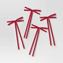 4ct Faux Velvet Fabric Christmas Decorative Bow - Wondershop™ 9 4ct Faux Velvet Fabric Christmas Decorative Bow - Wondershop™ -Christmas Decorations Shop GUEST 120bbc88 c943 4817 bb89 1ee597fa20fe