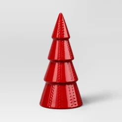 10" Ceramic Tree Shaped Christmas Decor - Wondershop™ -Christmas Decorations Shop GUEST 1545e160 b8f7 4029 8e8e 5d22f2afc04a