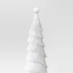 18" Christmas Tinsel Tree Decor Iridescent - Wondershop™ -Christmas Decorations Shop GUEST 1547a359 5664 4068 9caa 89e3830fbd19