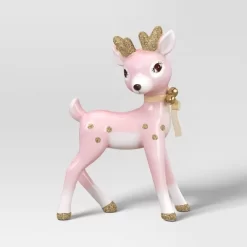 Christmas Ceramic Standing Pink Deer Decor - Wondershop™ -Christmas Decorations Shop GUEST 1595307f 4637 4fa2 9019 3b646e7f594f