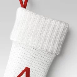 Knit Monogram Christmas Stocking White - Wondershop™ -Christmas Decorations Shop GUEST 167ae214 3087 48a7 8b5d b60238364aee