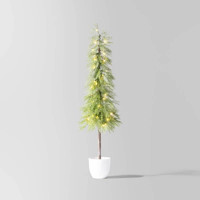 Pre-Lit Potted Balsam Artificial Christmas Tree - Wondershop™ 7 Pre-Lit Potted Balsam Artificial Christmas Tree - Wondershop™ - Image 5