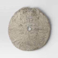 48" Faux Fur Christmas Tree Skirt Gray - Wondershop™ -Christmas Decorations Shop GUEST 2176a37d 7b4b 4cc1 8c49 842098220bcc