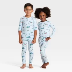Toddler "Tis The Ski-son!" Cozy Knit Long Sleeve Shirt And Pants Holiday Matching Family Pajama Set - Wondershop™ Blue -Christmas Decorations Shop GUEST 22aca9eb 4a24 444d 877a e3cb4f970575