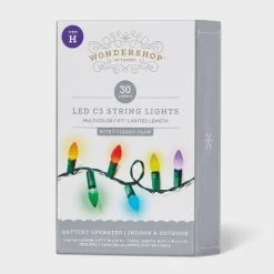 30ct LED Christmas Indoor Outdoor Novelty String Lights With Green Wire - Wondershop™ -Christmas Decorations Shop GUEST 2301681b 7cb0 42b2 83be 0b3b50b7a23b