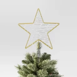 12.25" Lit-Led Champagne Star Twinkle Warm White Dewdrops Christmas Tree Topper - Wondershop™ -Christmas Decorations Shop GUEST 24b9a7bd e29a 4905 8d7f 3ebc6c8bdbc6