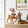 Flocked Standing Deer With Faux Greenery Christmas Animal Figurine - Wondershop™ Brown -Christmas Decorations Shop GUEST 2bf7e53a 2085 4a14 a2f2 8a492c83b137