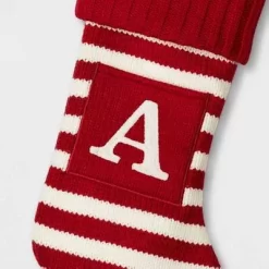 Knit Striped Monogram Christmas Stocking - Wondershop™ 23 Knit Striped Monogram Christmas Stocking - Wondershop™ -Christmas Decorations Shop GUEST 2c67314e 660c 41fc 87c2 78e41e36e4ef