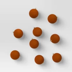 9ct 80mm Christmas Flocked Ball Ornament Set - Wondershop™ -Christmas Decorations Shop GUEST 310d9e7c a8a9 456b b6b7 f4ffbdb4765c