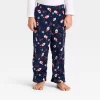 Toddler Santa Print Microfleece Holiday Matching Family Pajama Pants - Wondershop™ Blue -Christmas Decorations Shop GUEST 31cb6426 439b 4102 b15f fe8de9998dc7