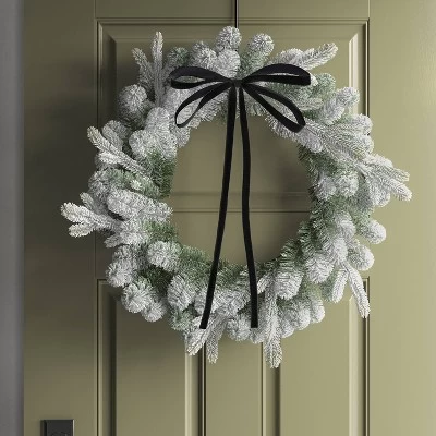 4ct Faux Velvet Fabric Christmas Decorative Bow - Wondershop™ 3 4ct Faux Velvet Fabric Christmas Decorative Bow - Wondershop™