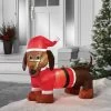 3.5' Christmas Indoor/Outdoor Lighted Inflatable Dachshund In Santa Suit - Wondershop™ -Christmas Decorations Shop GUEST 3e4979c8 6093 4e53 943a 0109ce4ceacd