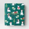 30" 50 Sq Ft Christmas Roll Wrap Illustrated Dogs On Green - Wondershop™ -Christmas Decorations Shop GUEST 3e6e2c26 94a3 4844 9b93 abfea8e54795