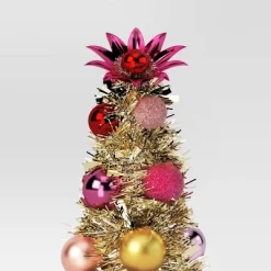 12.5" Christmas Tinsel Tree Gold - Wondershop™ -Christmas Decorations Shop GUEST 404ca3fc e68b 4ec3 8fbc c8b581affc9f