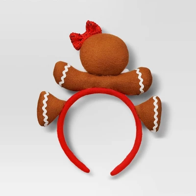 Christmas Female Gingerbread Headband - Wondershop™ 4 Christmas Female Gingerbread Headband - Wondershop™ - Image 2