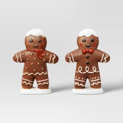 2pk Christmas Ceramic Gingerbread Decor - Wondershop™ -Christmas Decorations Shop GUEST 4811a438 da35 497a bb2b 26370fbb21de