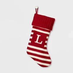 Knit Striped Monogram Christmas Stocking - Wondershop™ 34 Knit Striped Monogram Christmas Stocking - Wondershop™ -Christmas Decorations Shop GUEST 4b10ec59 75f4 4ca8 9e11 db8959867118