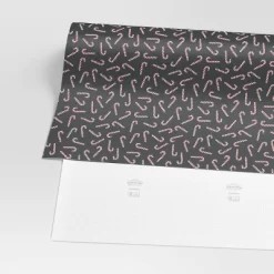 40" 220 Sq Ft Christmas Roll Wrap Candy Canes On Black - Wondershop™ 5 40" 220 Sq Ft Christmas Roll Wrap Candy Canes On Black - Wondershop™ -Christmas Decorations Shop GUEST 4bd90fe3 22e7 4fbf b927 c1c8c07000c7