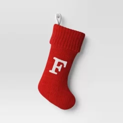 Knit Monogram Christmas Stocking Red - Wondershop™ -Christmas Decorations Shop GUEST 4c39da6e cd43 4a79 a30d e7a0b4df4c41