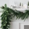 6' Christmas Unlit Icy Glitter Mixed Green With Pinecones Garland - Wondershop™ -Christmas Decorations Shop GUEST 51ba3cbc 1fd5 426e b7a7 fd90c910663a