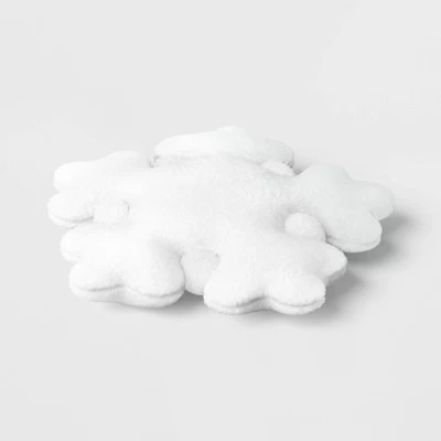 17" Christmas Snowflake Shaped Pillow - Wondershop™ 4 17" Christmas Snowflake Shaped Pillow - Wondershop™ - Image 2