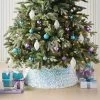 27" Christmas Iridescent Sequined Tree Collar White - Wondershop™ 2 27" Christmas Iridescent Sequined Tree Collar White - Wondershop™ -Christmas Decorations Shop GUEST 5736e339 191b 4a35 b44f c7baf28d82b0