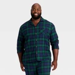 Men's Plaid Flannel Long Sleeve Shirt And Pants Holiday Matching Family Pajama Set - Wondershop™ Navy Blue 6 Men's Plaid Flannel Long Sleeve Shirt And Pants Holiday Matching Family Pajama Set - Wondershop™ Navy Blue -Christmas Decorations Shop GUEST 5db88132 67f2 46b5 a0d9 ed40fcb26eb0