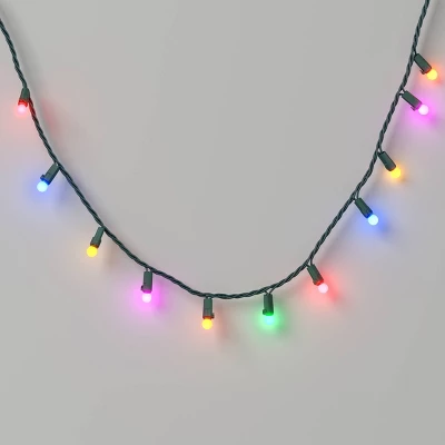 100ct LED Mini Sphere Christmas Orb And Globe String Lights With Green Wire - Wondershop™ 7 100ct LED Mini Sphere Christmas Orb And Globe String Lights With Green Wire - Wondershop™ - Image 5