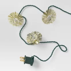 20ct Christmas Tinsel Lights Gold With Warm White Lights With Green Wire - Wondershop™ -Christmas Decorations Shop GUEST 6486fa41 58f8 4962 88df f429af3d78e3