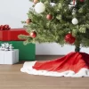 Christmas Plush With Fur Trim Tree Skirt Red And White - Wondershop™ -Christmas Decorations Shop GUEST 656963fe 3084 44a7 a9da 2d1862a758ce