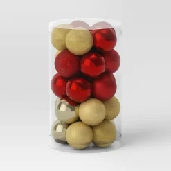 25ct Round Mini Christmas Tree Ornament Set - Wondershop™ 10 25ct Round Mini Christmas Tree Ornament Set - Wondershop™ -Christmas Decorations Shop GUEST 66fc613e af01 450c 9284 79fd9f046e94