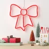 LED Battery Operated Christmas Neon Bow Hangable Sign Red - Wondershop™ -Christmas Decorations Shop GUEST 67671d2e 02b0 4cf2 a719 4b3edfc1f718