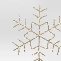 15.5" Pre-lit LED Metal Snowflake Christmas Tree Topper Champagne Gold With Warm White Lights - Wondershop™: Indoor Decor: Indoor Decor -Christmas Decorations Shop GUEST 67feb1ae c88d 40bb ba01 4e8d9f14f5ca