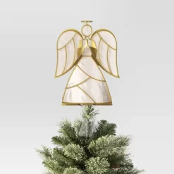 13.25" Pre-lit Angel Christmas Tree Topper Gold/White - Wondershop™ 6 13.25" Pre-lit Angel Christmas Tree Topper Gold/White - Wondershop™ -Christmas Decorations Shop GUEST 68656b5c 686e 4f77 832e 47bbf505f628