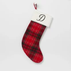 20" Plaid Monogram Christmas Holiday Stocking With Faux Fur Cuff Red/Green/White - Wondershop™ 27 20" Plaid Monogram Christmas Holiday Stocking With Faux Fur Cuff Red/Green/White - Wondershop™ -Christmas Decorations Shop GUEST 6930a560 ae47 43b4 98c0 6f29304a5ebb