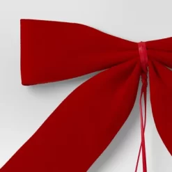 8ct 4.5" Velvet Christmas Bow Red - Wondershop™ -Christmas Decorations Shop GUEST 6ddfa428 b246 4b0c 8c34 ccfdd79e2c15