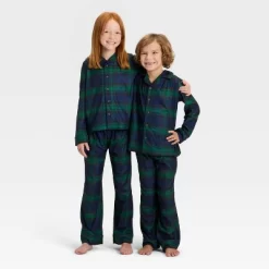 Kids' Plaid Long Sleeve Shirt And Pants Holiday Matching Family Pajama Set - Wondershop™ Navy Blue 11 Kids' Plaid Long Sleeve Shirt And Pants Holiday Matching Family Pajama Set - Wondershop™ Navy Blue -Christmas Decorations Shop GUEST 718d3609 6336 4c6a 951a 58fea089ad9f