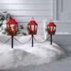 3pc Incandescent Red Metal Lantern With Greenery Christmas Novelty Path Light Clear - Wondershop™: UL Listed, Festive Outdoor Decor -Christmas Decorations Shop GUEST 7308c8a2 650e 4580 938b ff48ef349f9b
