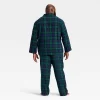 Men's Plaid Flannel Long Sleeve Shirt And Pants Holiday Matching Family Pajama Set - Wondershop™ Navy Blue -Christmas Decorations Shop GUEST 746ac1ef 4cde 4271 b80c 970e0dd29ee3