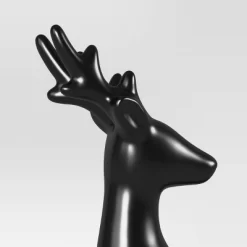 Ceramic Walking Deer Christmas Animal Figurine - Wondershop™ Black: Indoor Holiday Decor, 9.75" Tall -Christmas Decorations Shop GUEST 753e5bd7 7145 4140 a0bc 246d0d782ec0