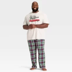Men's "Tis The Season" Short Sleeve Holiday Matching Family Pajama Shirt - Wondershop™ Cream 6 Men's "Tis The Season" Short Sleeve Holiday Matching Family Pajama Shirt - Wondershop™ Cream -Christmas Decorations Shop GUEST 7a2433d9 f0c2 4217 8ac9 c3a7de672134
