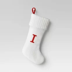 Knit Monogram Christmas Stocking White - Wondershop™ -Christmas Decorations Shop GUEST 83352ea4 411a 4945 9a22 2868ce059b00