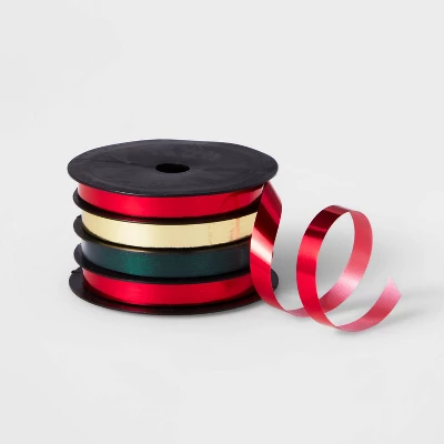 3/8" Christmas Curl Ribbon 72' - Wondershop™ 7 3/8" Christmas Curl Ribbon 72' - Wondershop™ - Image 5